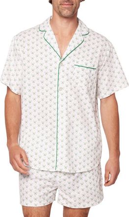 Petite Plume Match Point Short Set in Green at Nordstrom, Size X-Large