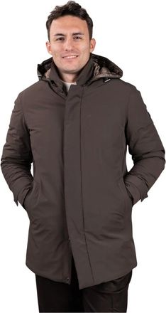 H&egrave;SKIMO Gabardina Acolchada - Coats - Hombre - Marr&oacute;n - 2XL