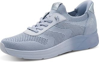 Jana Sneaker JANA, Damen, Gr. 37, himmelblau, Lederimitat, Textil, Schuhe Sneaker