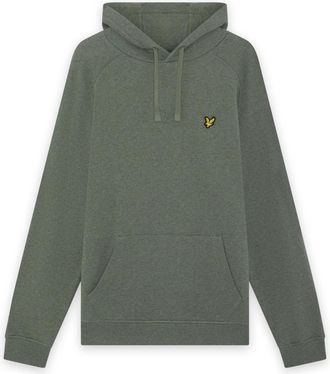 Lyle & Scott Hoodies & sweatvesten, Heren, Groen, 2Xl, Katoen, Tri Marl Raglan Hoodie