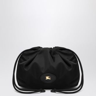 Burberry Reversible Pouch In With Check Pattern