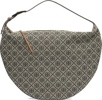 Tory Burch Tassen, Dames, Veelkleurig, ONE Size, T Monogram Balloon Bag