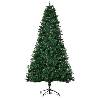 HOMCOM &Aacute;rbol de navidad 105x105x210 cm verde