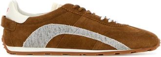 Dsquared2 Sneakers Double Lace - Heren - Sneakers - Bruin - 42 1/2 EU - Schoenen