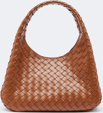 Bottega Veneta Borsa a spalla Campana Medium in pelle