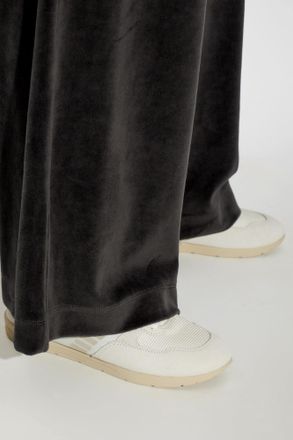 Emporio Armani Logo Sneakers, Womens, Cream