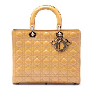 Dior Pre-owned Dior Large Patent Cannage Lady Dior Ladies KK28C6YG7JKM0P6P