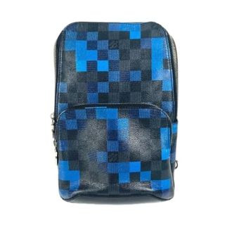 Louis Vuitton Pre-owned Damier Graphite Shoulder Bag - unisex - Louis Vuitton Vintage - Vintage Cross Body Bags - Blue - ONE SIZE - Pre-owned