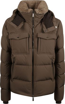 Moorer Alarick-Kn Hooded Polyamide Down Jacket