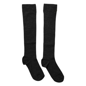 Dolce & Gabbana Scs 2326 - Calcetines de Lana de Canal&eacute; - Underwear - Mujer - Negro - S