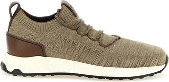 Tod's Sock Sneakers - Heren - Sneakers - Bruin - 44 EU - Leer - Schoenen