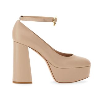 Gianvito Rossi Pumps, female, Beige, Size: 9 1/2 US Mary Jane Pump