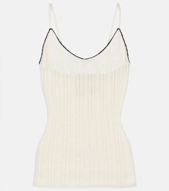 Isabel Marant India pointelle silk and cotton camisole