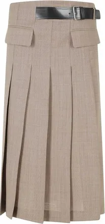 Semicouture Donna, Gonne, Marrone, S, new