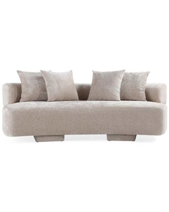 Manhattan Comfort Modern Verandah Chenille 90.6In Sofa