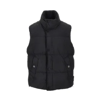 Stone Island Garment Dyed Crinkle Reps Ny down vest Man XXL