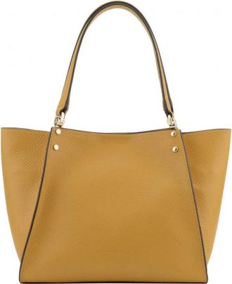 Pourchet Petit sac - Dames - Shoppers - Geel - ONE Size - Leer - Tassen