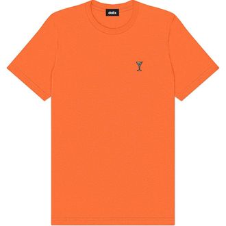 Dalix Mens Martini Cotton Tee in Orange at Nordstrom, Size Xxx-Large