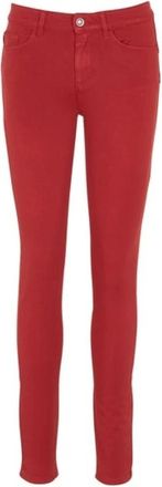 Liu Jo Dames, Jeans, Rood, Maat: W27 Katoen