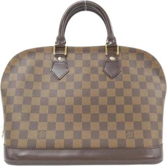 Louis Vuitton Pre-owned Handbags, female, Brown, Size: ONE SIZE Pre-owned Canvas Handbag