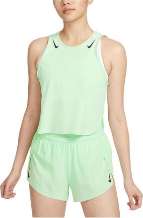 Nike (WMNS) Nike AeroSwift Dri-FIT ADV Cropped Running Tank Asia Sizing Vapor Green FN2714-376