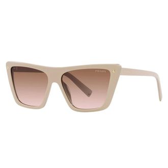 Prada Sunglasses, female, Pink, Size: 55 MM Butterfly Style Sunglasses in Pastel Pink