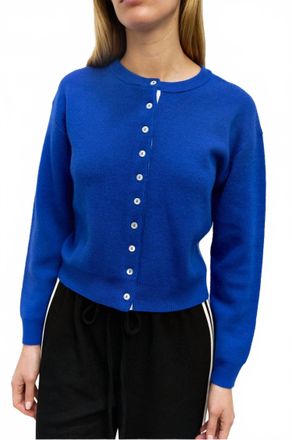All : Row The Malin Cardigan In Cobalt Blue