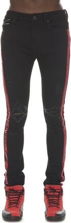 Cult of Individuality Punk Super Skinny Jeans in Black at Nordstrom Rack, Size 30