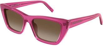 Saint Laurent SL 276 MICA 061 Womens Sunglasses Pink Size 55 - Free RX Lenses - Free RX Lenses