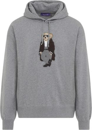Ralph Lauren Grey Teddy-bear Hoodie