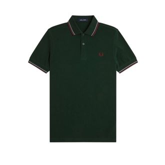 Fred Perry Uomo, Top, Verde, S, new