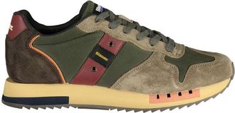 Blauer Polyurethane Mens Mens Sneaker