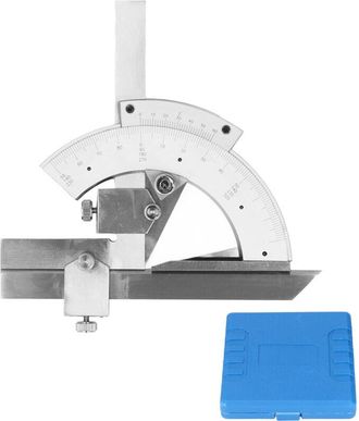 OEM Transportador Vernier Con Bisel, De 0 A 320&deg;, Ajuste Fino Universal, Regla De Medici&oacute;n Para Carpinter&iacute;a, Tratamiento T&eacute;rmico 4cr13, Acero Inoxidable