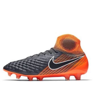 Nike Magista Obra 2 Elite DF FG Grey Total Orange AH7301-080