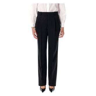 Saint Laurent Mujer, Pantalones, Negro, Talla: M
