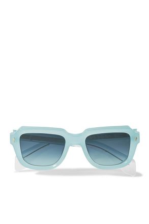 Jacques Marie Mage Taos Square-Frame Acetate Sunglasses
