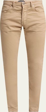 Tom Ford Mens Stretch Twill Slim Fit Pants