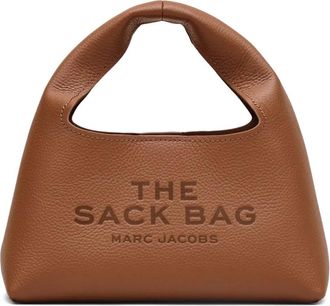 Marc Jacobs Borsa tote The Sack mini - Marrone