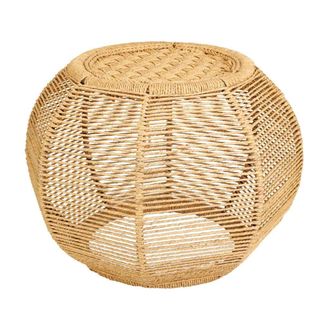 Wanderlust Deco Wanderlust Deco - Taburete De Cuerda Trenzada 30x45x30