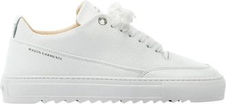 Mason Garments Torino Sneaker - unisex - Sneakers - Wit - 46 EU - Leer - Schoenen