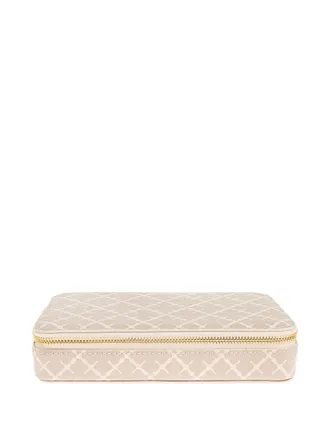 By Malene Birger Bae patterned zip jewellery box - Neutrals