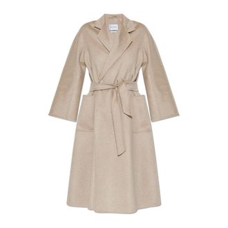 Max Mara Dames, Mantels, Beige, Maat: S Kasjmier