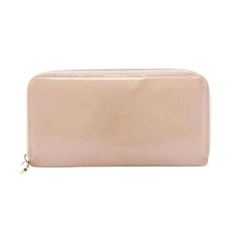 Louis Vuitton Pre-owned Wallets, female, Pink, Size: ONE SIZE Pre-owned Zippy Wallet Monogram Vernis Long Wallet