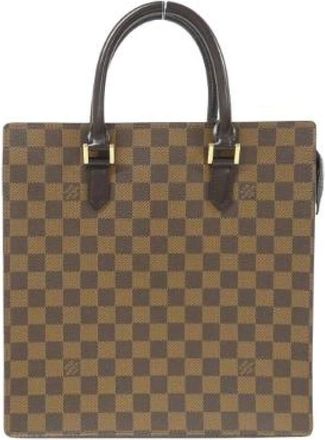 Louis Vuitton Pre-owned Tote Bags, female, Brown, Size: ONE SIZE Pre-owned Canvas Tote Bag