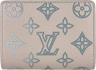 Louis Vuitton Pre-owned Mahina Portemonnee (bi-fold) - Dames - Vintage Accessoires - Grijs - ONE Size - Leer - Vintage
