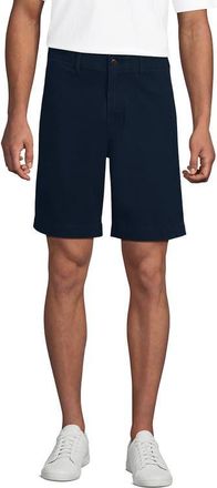 Lands End Knockabout 9 Comfort Waist Classic Fit Chino Short in Radiant Navy at Nordstrom, Size 33 X 9