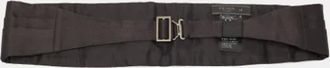 Prada Pre-owned Belts, male, Black, Size: ONE SIZE Pre-owned Tuxedo Cummerbund