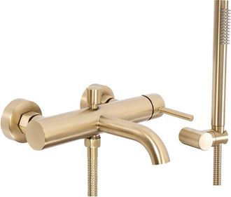 Rea Rea - Grifo De Ba&ntilde;era Lungo Brush Gold