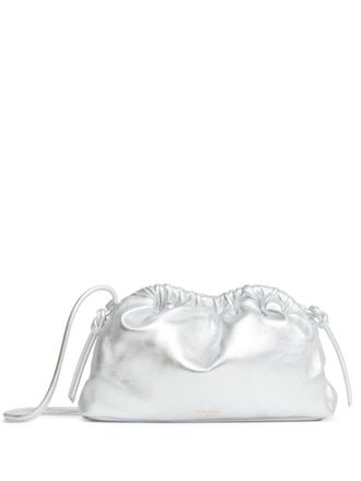 Mansur Gavriel Clutch Cloud mini - Argento