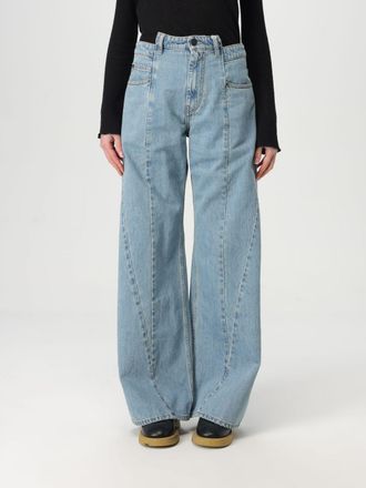 Maison Margiela Jeans Woman color Blue